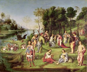 Allegoria della corte di Isabella d